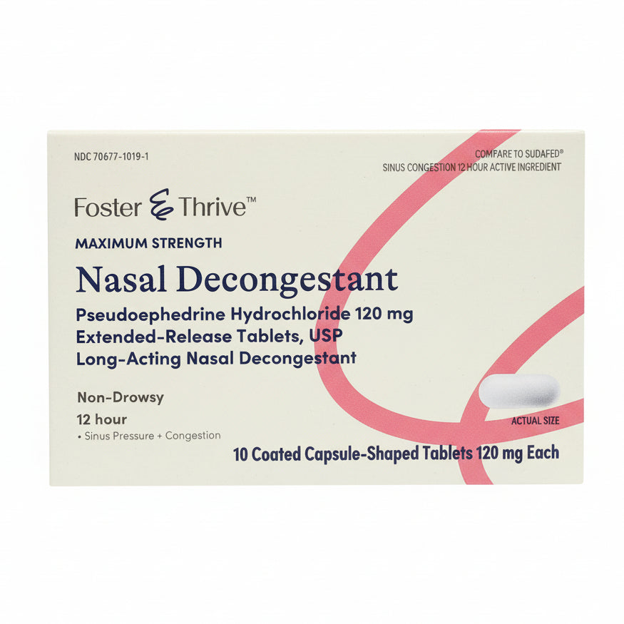 Nasal Decongestant Maximum Strength (Compare to Sudafed)