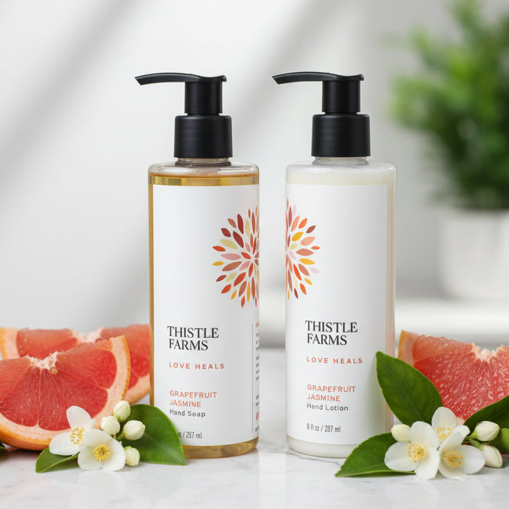 Grapefruit Jasmine Hand Care Duo