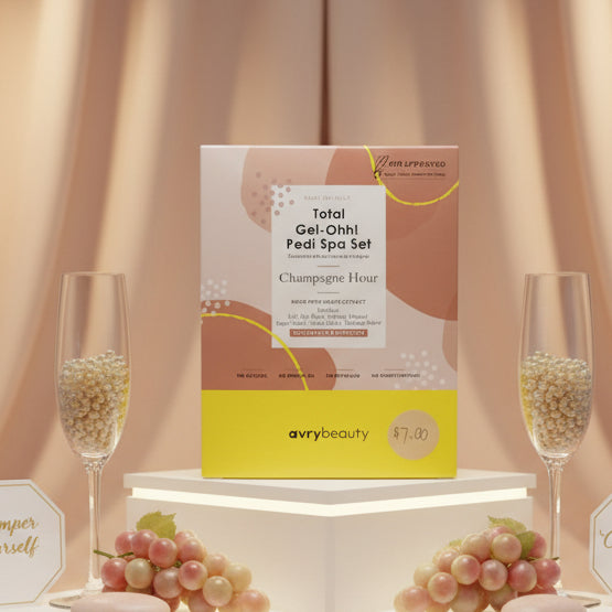 Champagne Hour Total Pedi Spa Kit