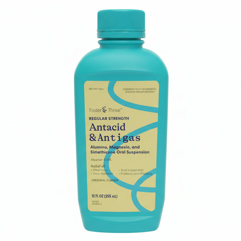 Antacid & Antigas Regular Strength
