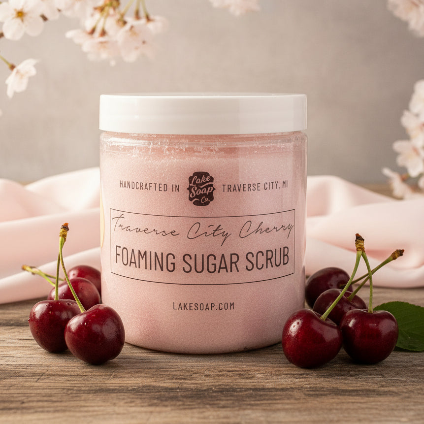 Traverse City Cherry Sugar Scrub