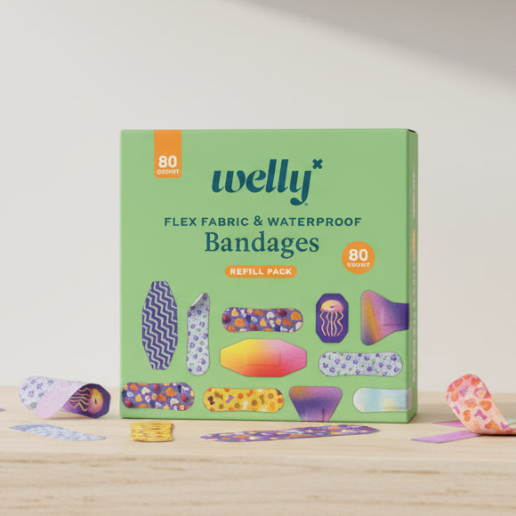 Flex Fabric & Waterproof Bandages (Refill Pack)