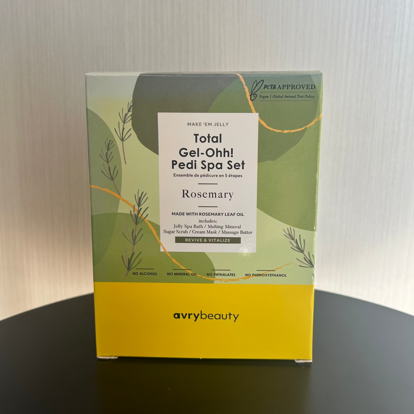 Rosemary Total Pedi Spa Kit