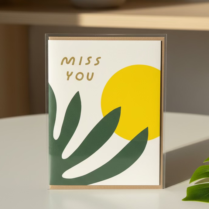 Card - Miss You