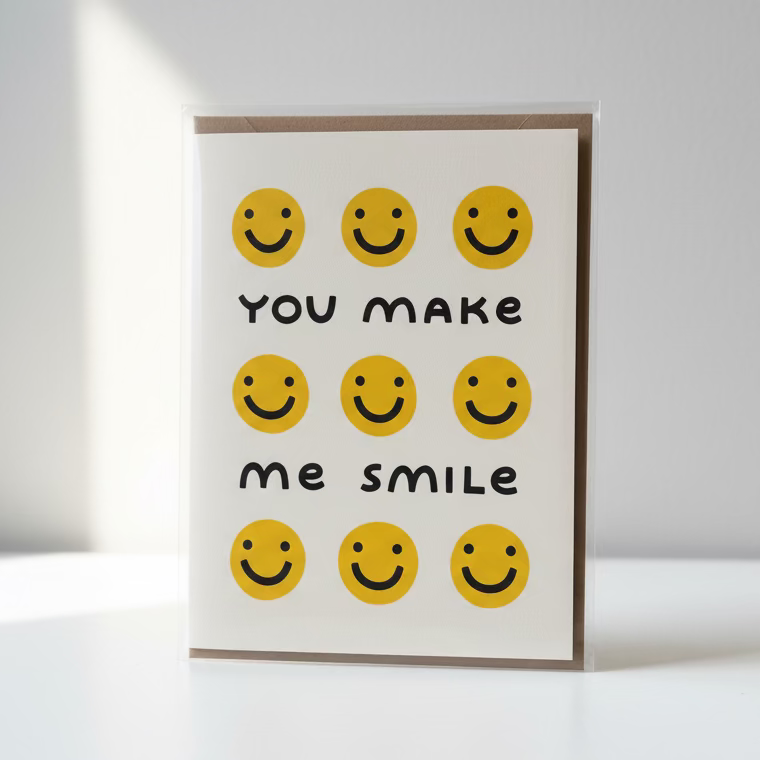 Card - You Make Me Smile
