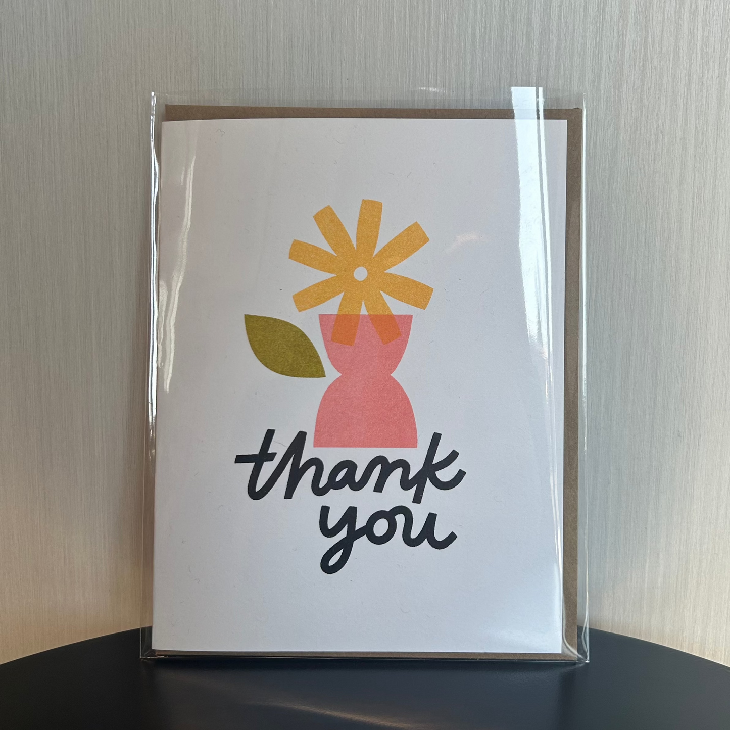 Card - Thank You Flower Vase