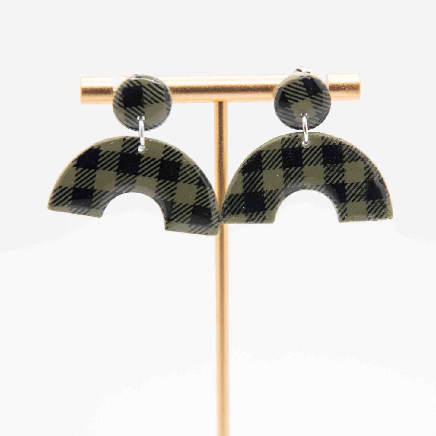 Sweater Weather Arch Plaid- Green