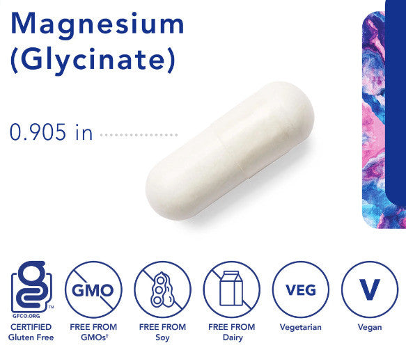 Magnesium Glycinate 120 Mg Capsule (90 Capsules)