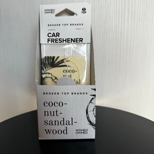 Car Freshener - Coconut Sandalwood