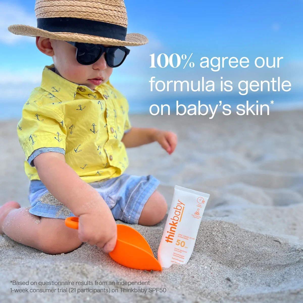 Thinkbaby Zinc Oxide 23.4% Sunscreen SPF 50
