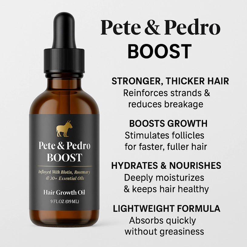 Pete & Pedro BOOST Hair Growth Oil