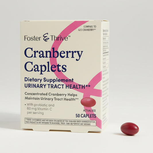 Cranberry Caplets Dietary Supplement Urinary Tract Health