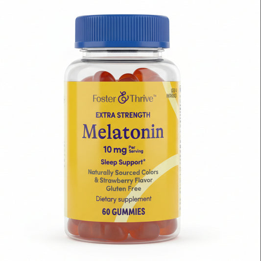 Melatonin Extra Strength Sleep Support 10mg (60 Gummies)