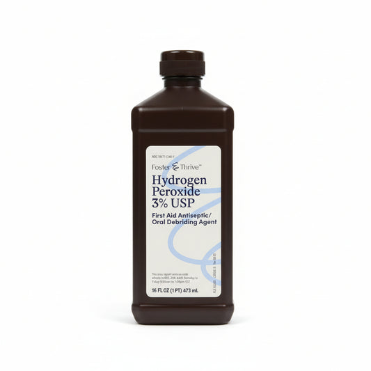 Hydrogen Peroxide 3% USP First Aid Antiseptic/Oral Debriding Agent (16 oz)