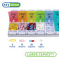Weekly Twice-a-Day Pill Organizer