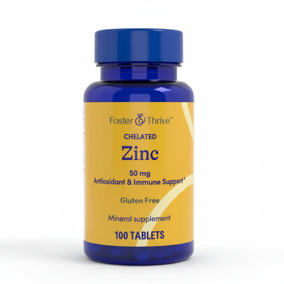 Zinc 50 mg Antioxidant & Immune Support (100 Tablets)