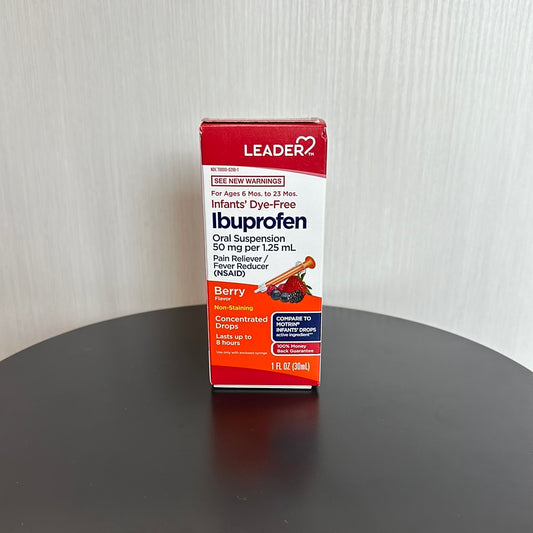 Infant Ibuprofen 50 Mg/1.25 Ml