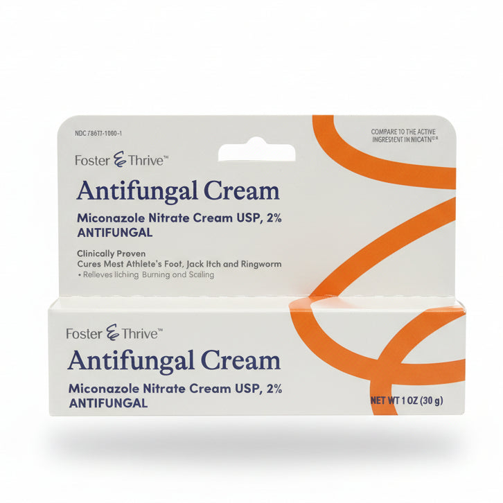 Antifungal Cream Miconazole Nitrate Cream USP, 2% Antifungal (1 oz)