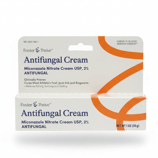 Antifungal Cream Miconazole Nitrate Cream USP, 2% Antifungal (1 oz)