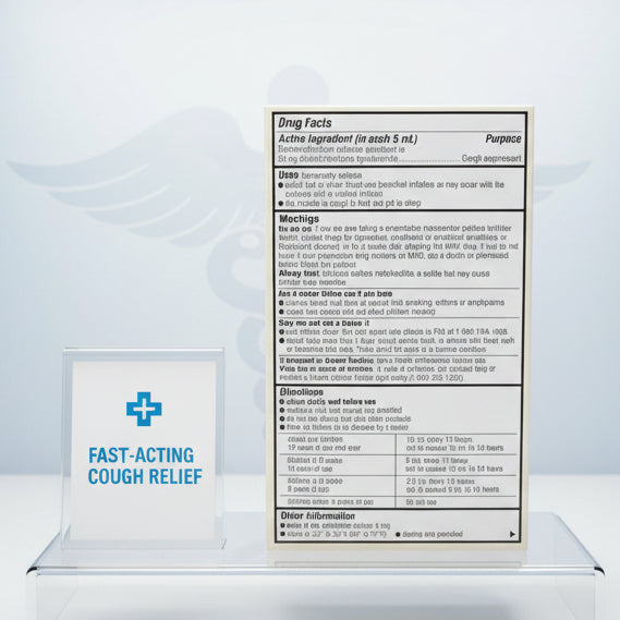 12 Hour Cough Relief - Cough Suppressant (3 oz)