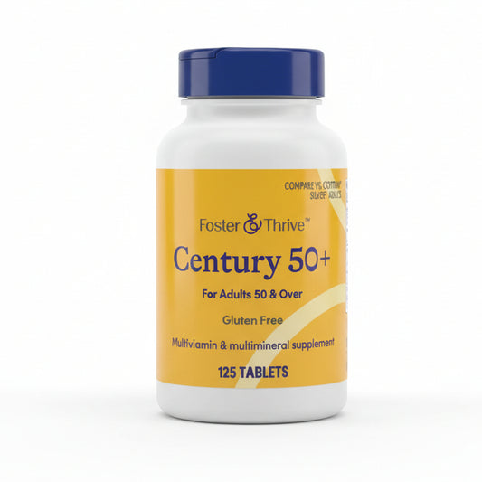 Century 50+ Multivitamin & Multimineral Supplement (For Adults 50 & Over) (125 Tablets)