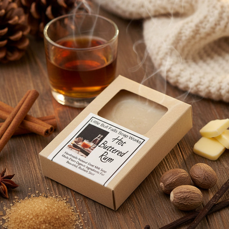 Hot Buttered Rum Goat Milk Soap