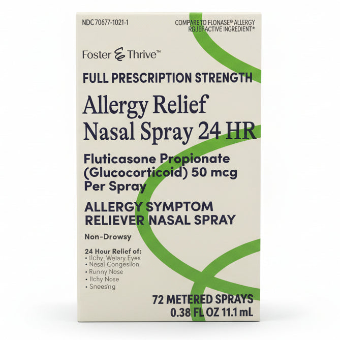 Allergy Relief Nasal Spray 24 HR (72 Metered Sprays - 0.38 oz)