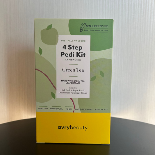 Green Tea 4 Step Pedi Kit