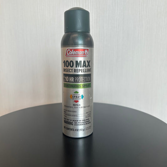 100 Max Insect Repellent Spray