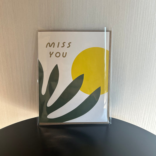 Card - Miss You