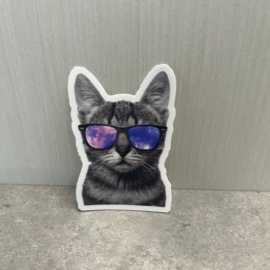Sticker - Cat Sunglasses
