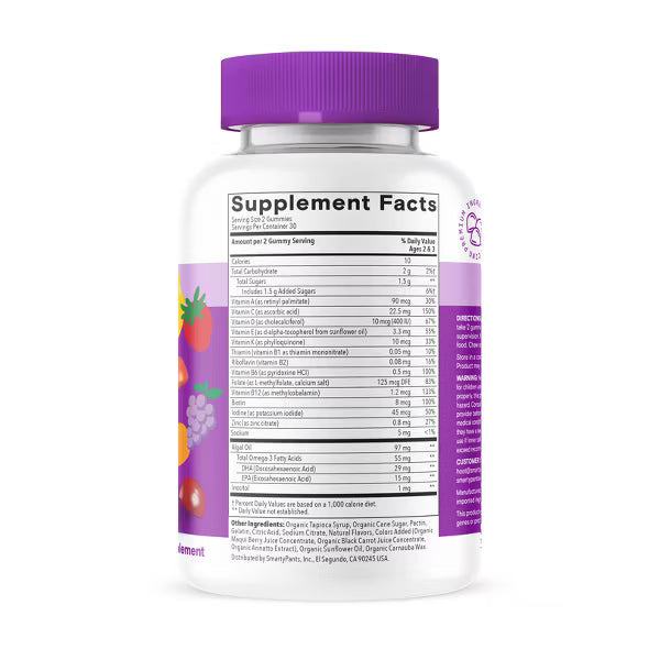 Smarty Pants Toddlers Plus Multi & Omegas