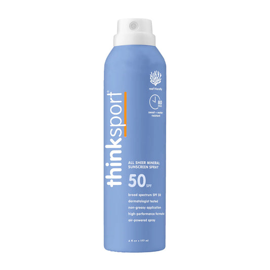 ThinkSport All Sheer Mineral Sunscreen Spray 50 SPF