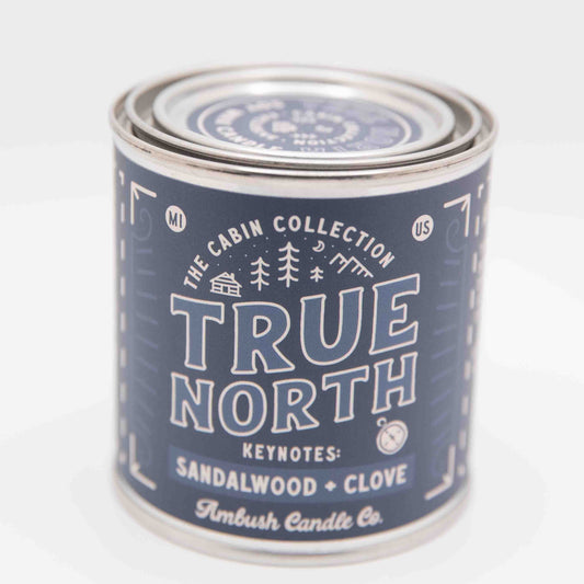 True North: Sandalwood and Clove Candle