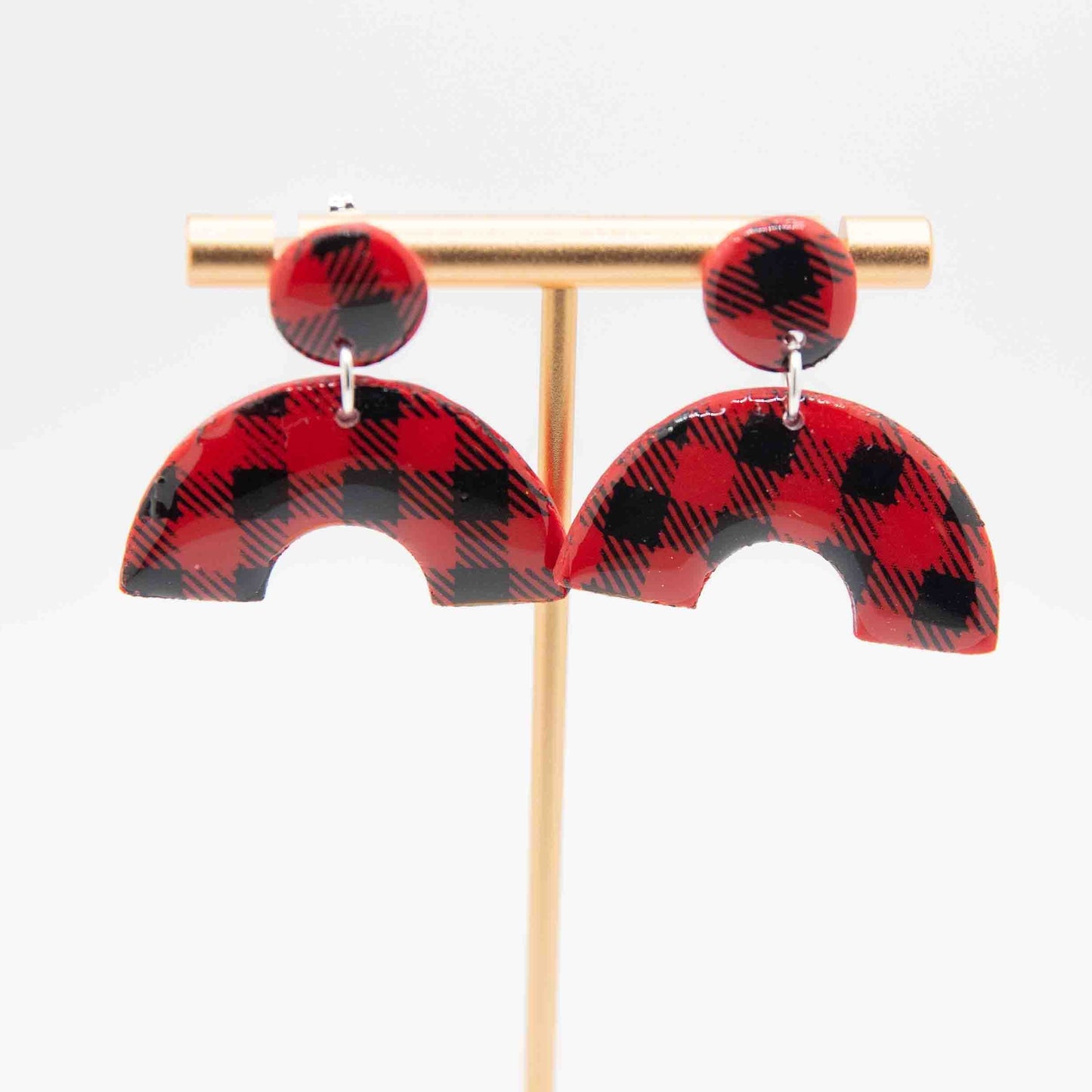 Sweater Weather Arch Plaid: Red