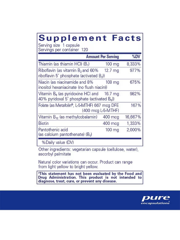 B-Complex Plus (120 Capsules)