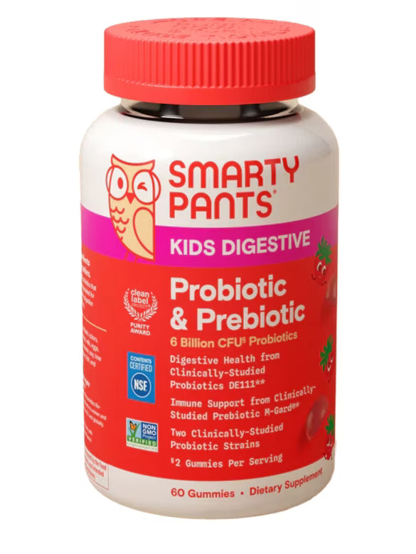Smarty Pants Kids Digestive Probiotic & Prebiotic
