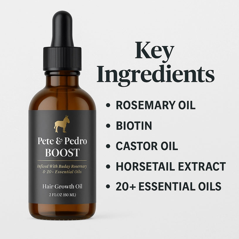 Pete & Pedro BOOST Hair Growth Oil