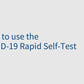 COVID-19 Rapid Self-Test Kit